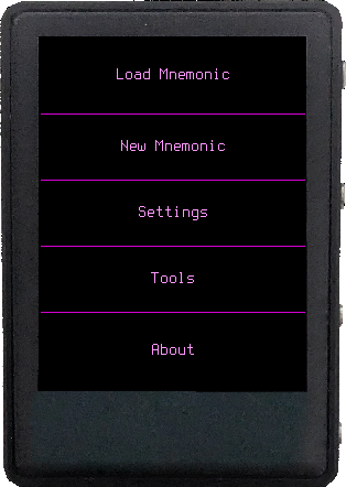 After: CypherPink menu dividers on TZT